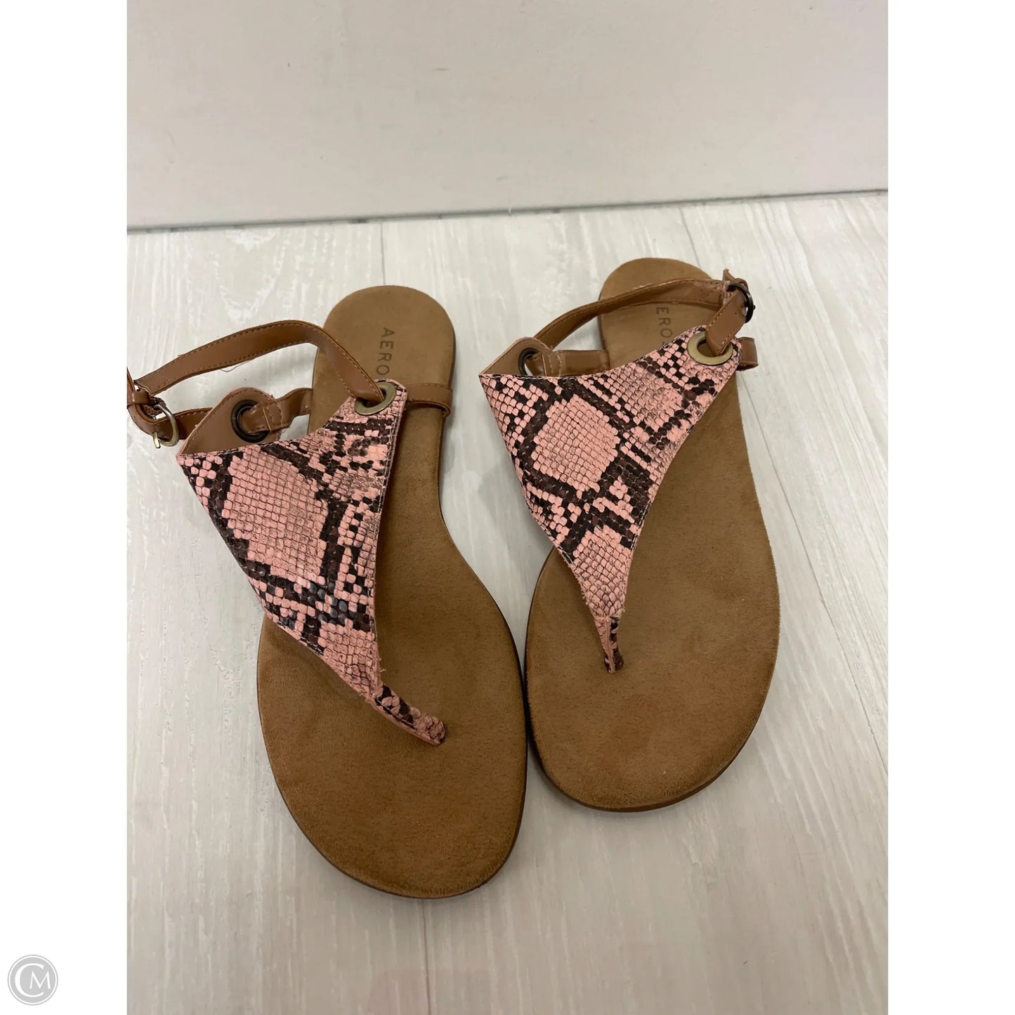 Sandals Flats By Aerosoles In Pink, Size: 10