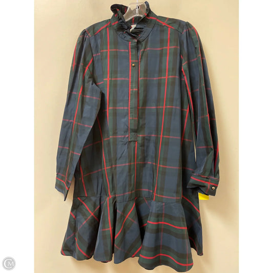 Dress Casual Midi By Clothes Mentor In Plaid Pattern, Size: M
