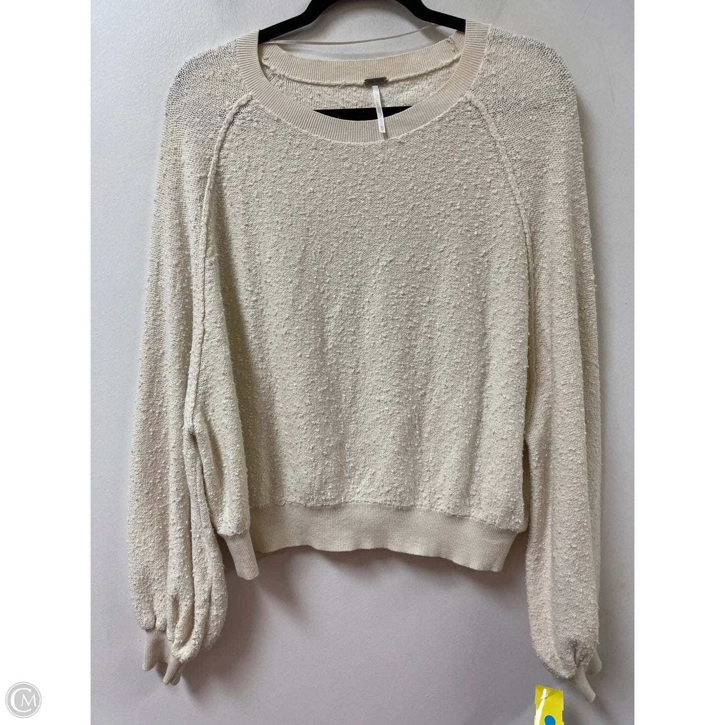Sweater By Free People In Cream, Size: Xs