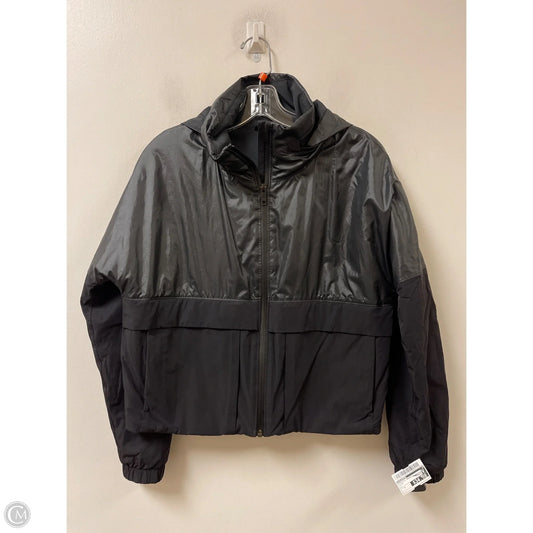 Athletic Jacket By Lululemon In Black, Size: S