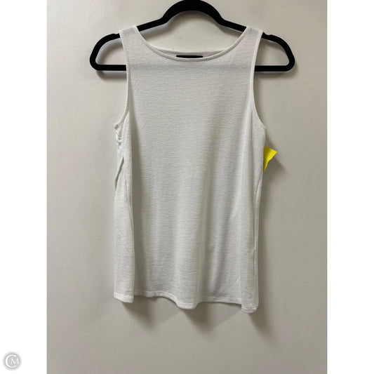 Top Sleeveless By Banana Republic In White, Size: Xs