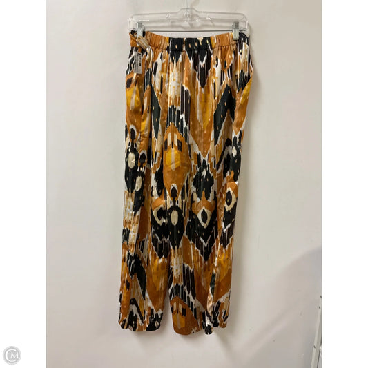 Pants Wide Leg By Iman Hsn In Yellow, Size: Xl