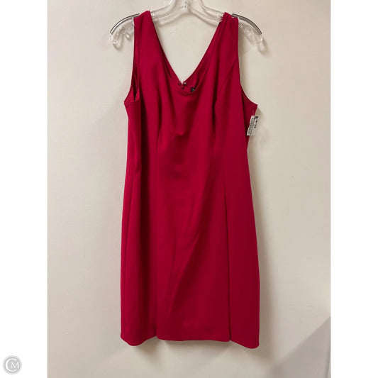 Dress Casual Midi By White House Black Market In Pink, Size: Xl