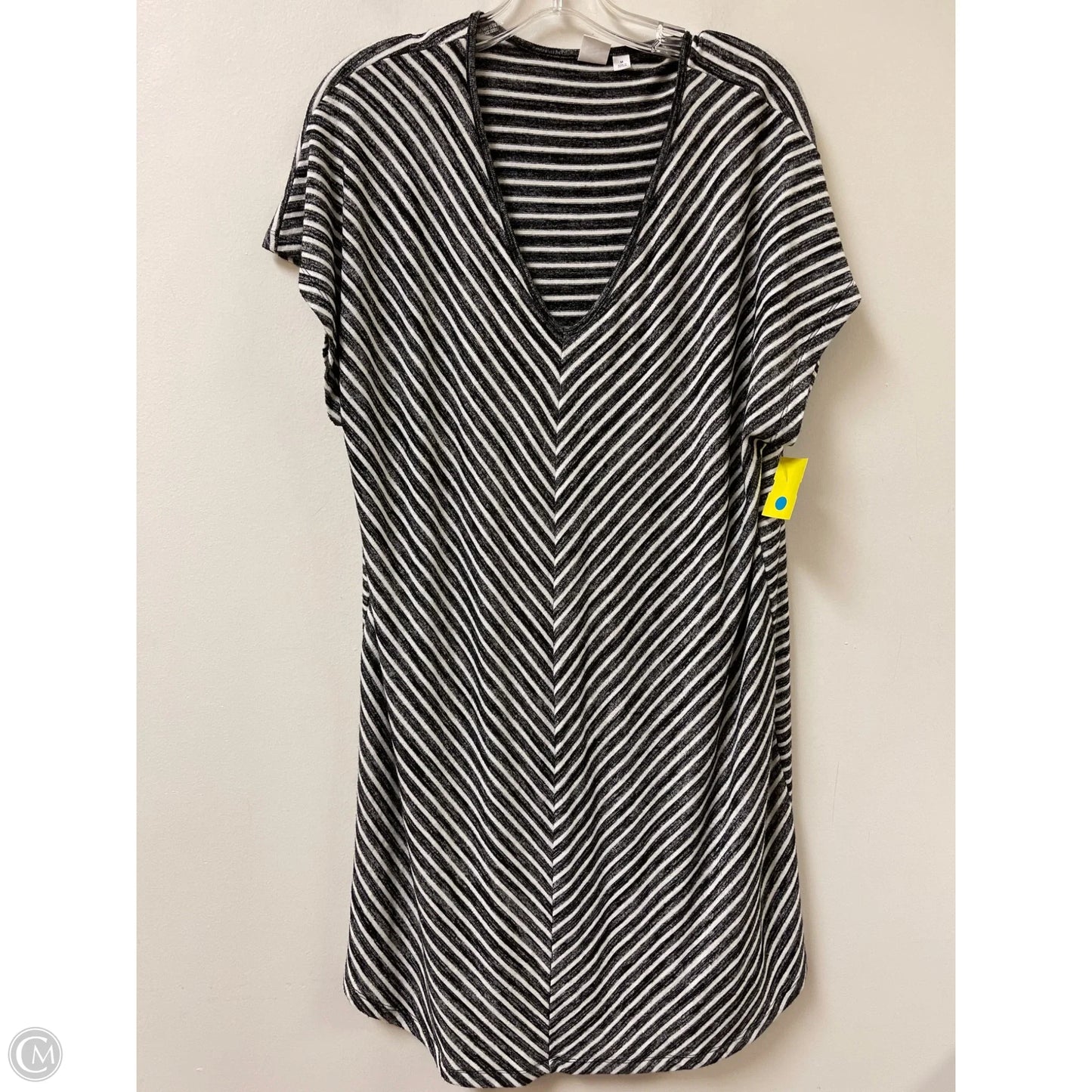 Dress Casual Midi By Gap In Grey, Size: M