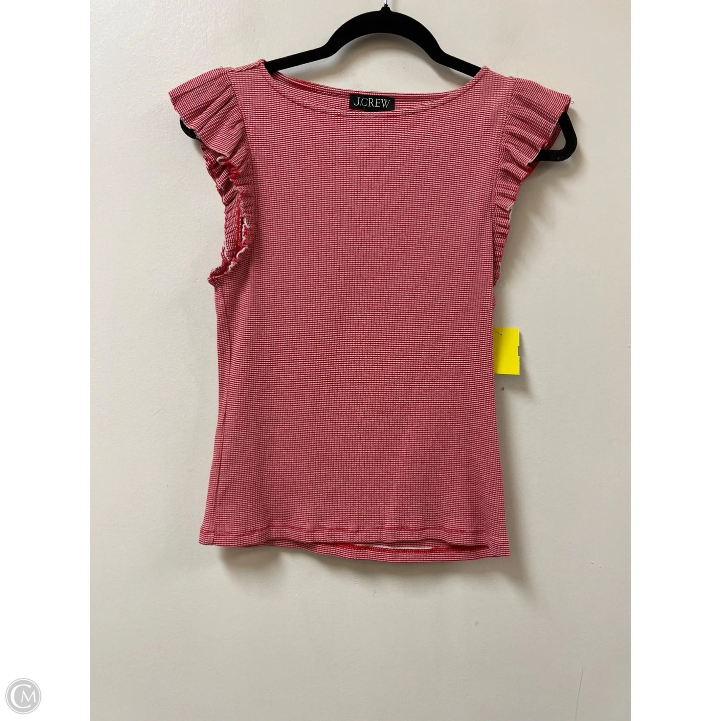Top Sleeveless By J. Crew In Red, Size: S
