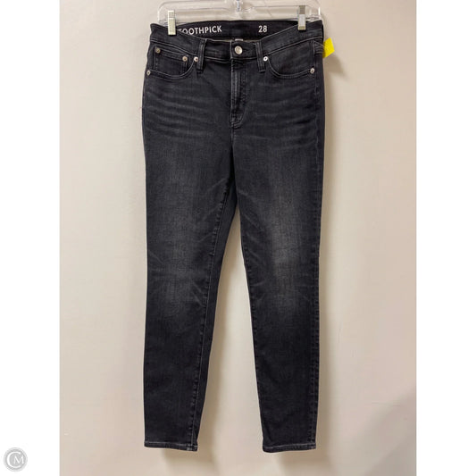 Jeans Skinny By J. Crew In Black, Size: 6