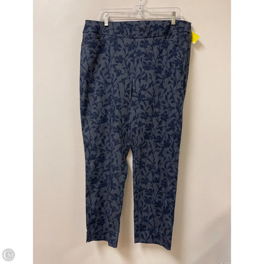 Pants Leggings By Chicos In Blue, Size: 16