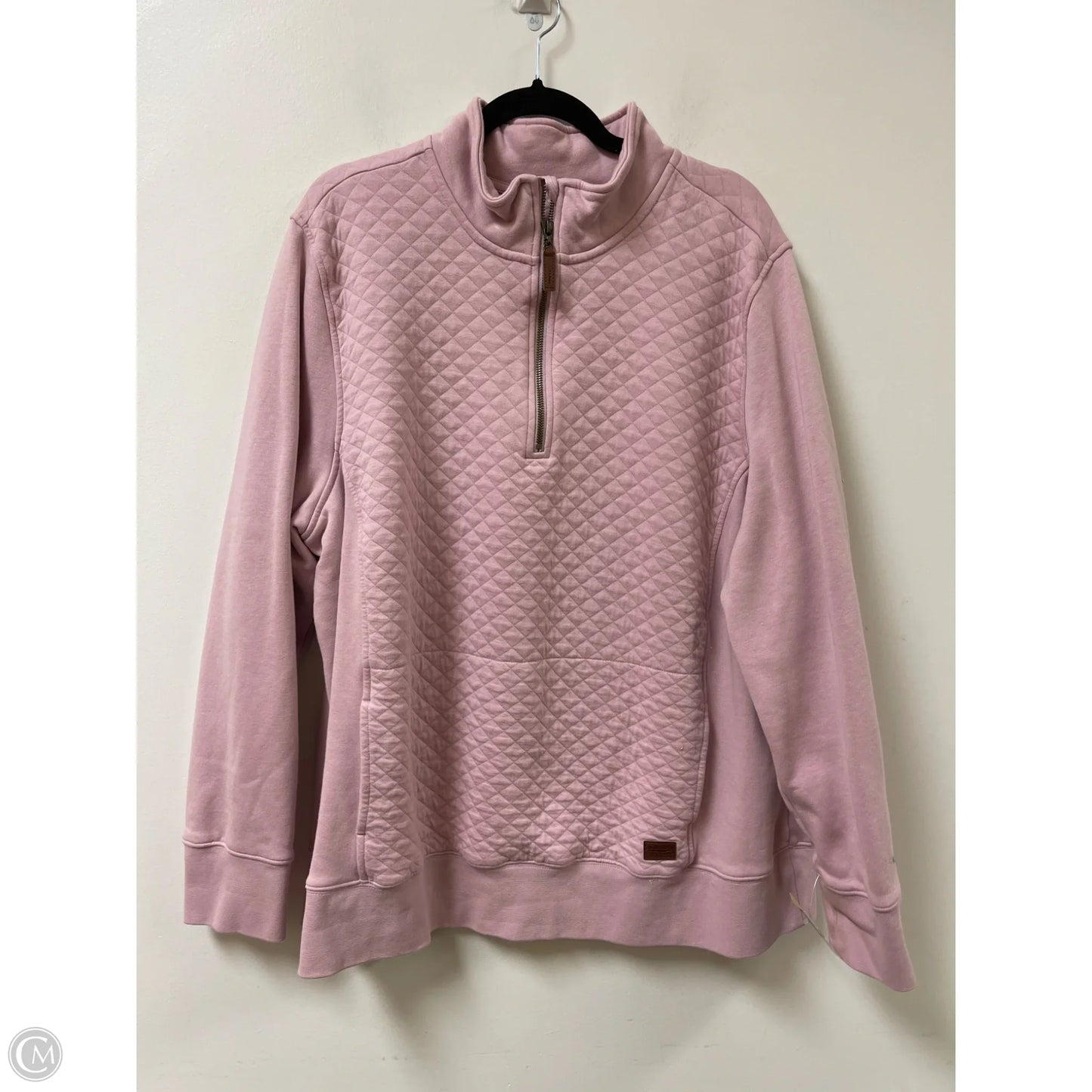 Sweatshirt Collar By L.l. Bean In Pink, Size: 3x