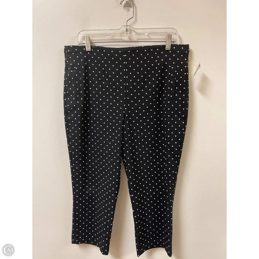 Pants Leggings By Maurices In Polkadot Pattern, Size: L