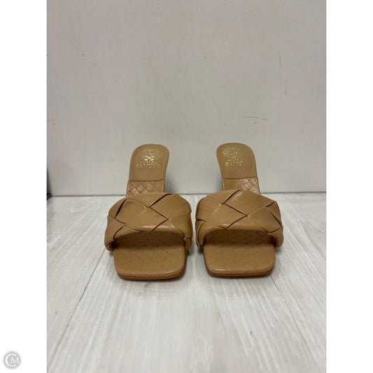 Shoes Heels Stiletto By Vince Camuto In Tan, Size: 7