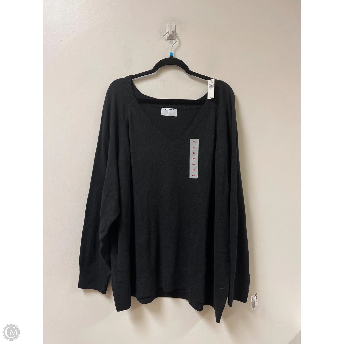 Sweater By Old Navy In Black, Size: 4x