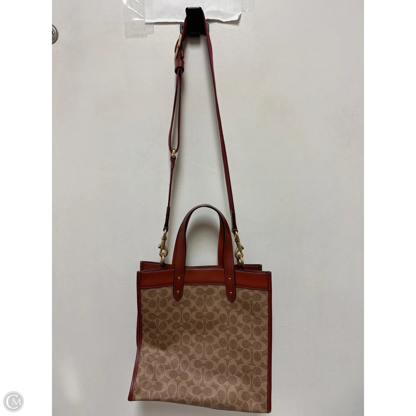 Handbag Designer By Coach, Size: Large