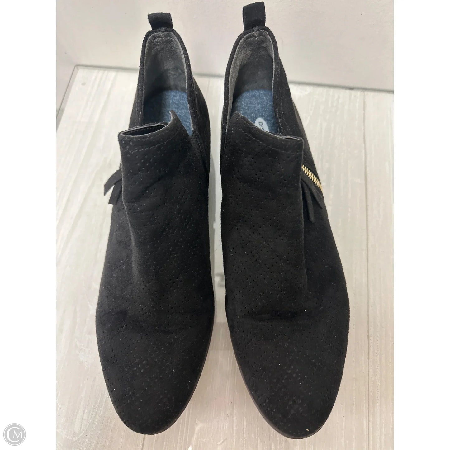 Boots Ankle Flats By Dr Scholls In Black, Size: 11