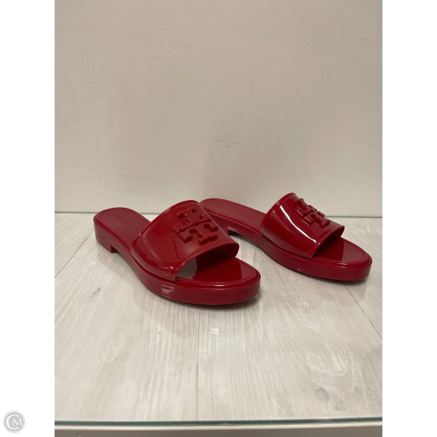 Sandals Designer By Tory Burch In Red, Size: 11