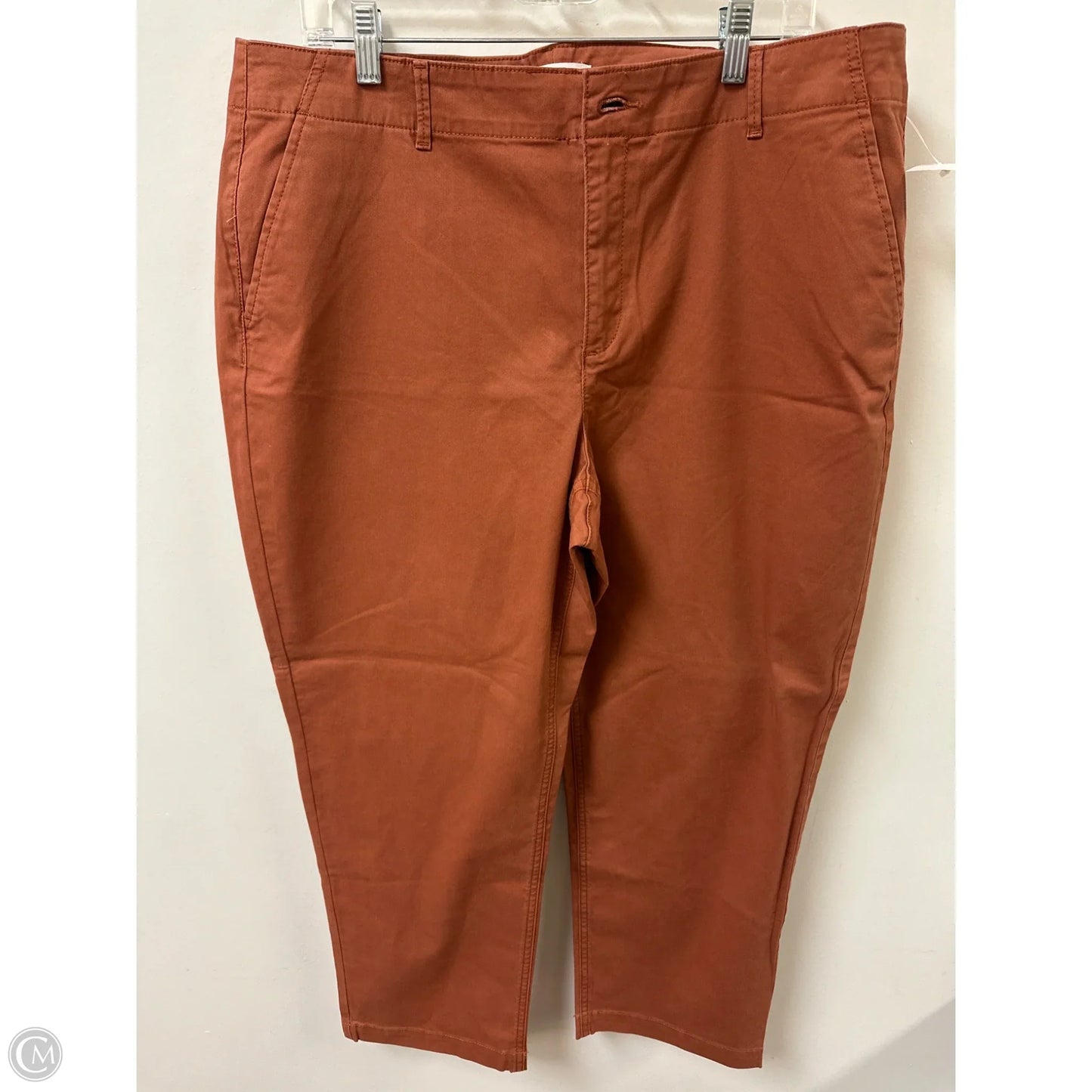 Pants Wide Leg By Loft In Orange, Size: 16