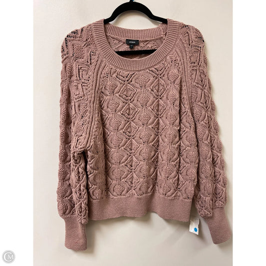 Sweater By Express In Pink, Size: L
