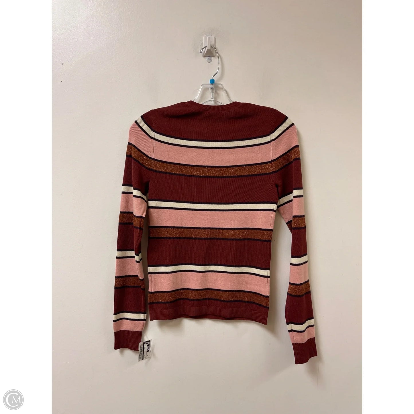 Top Long Sleeve By Express In Red, Size: S