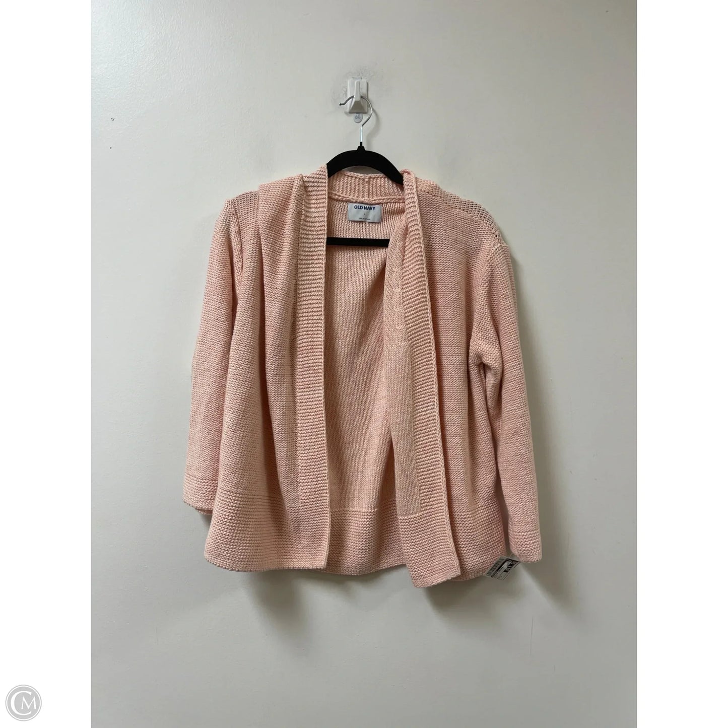 Sweater Cardigan By Old Navy In Pink, Size: L