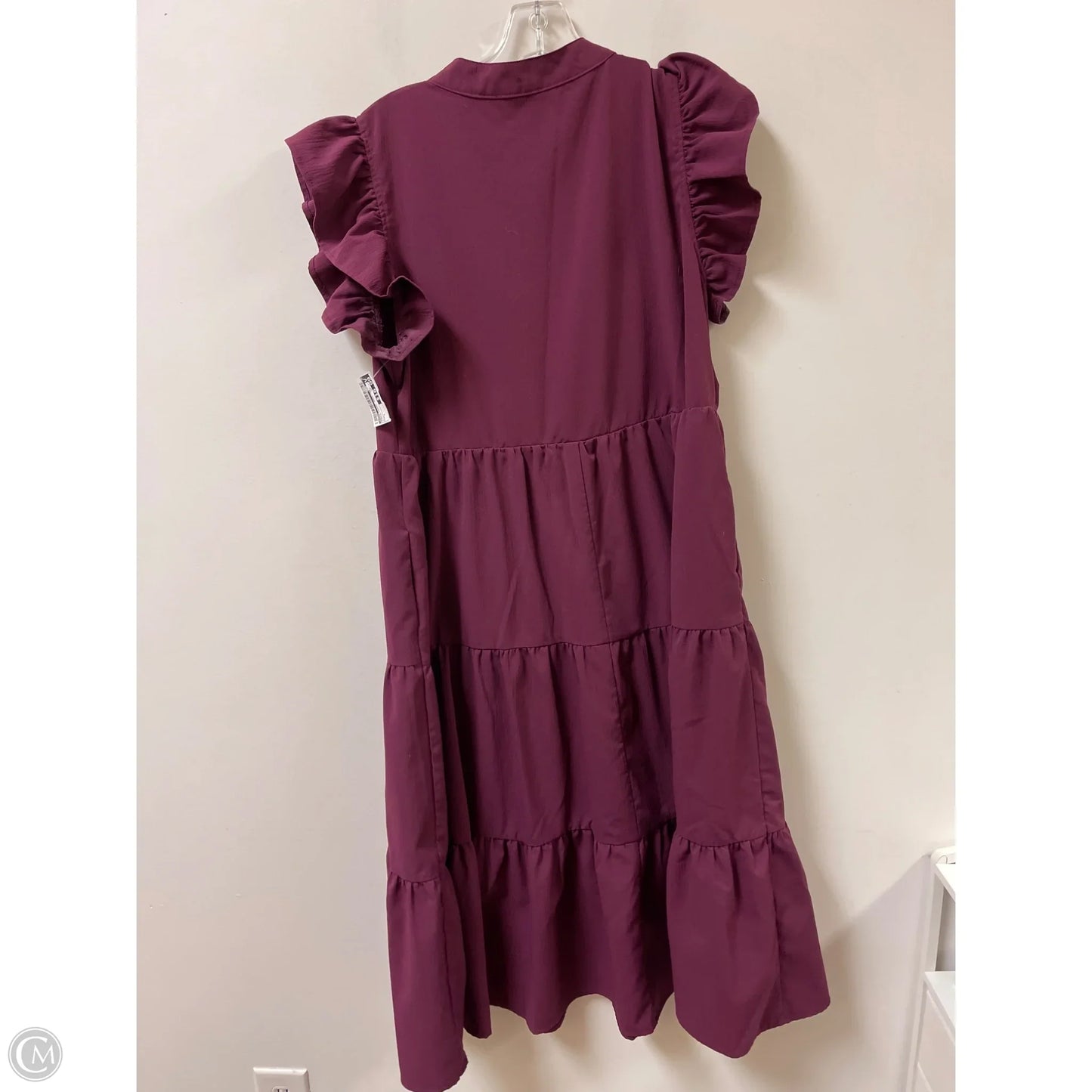 Dress Casual Maxi By Entro In Purple, Size: L