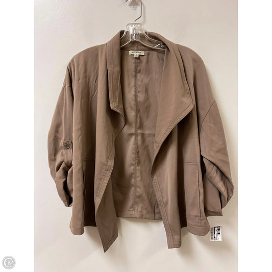 Blazer By Max Studio In Camouflage Print, Size: L