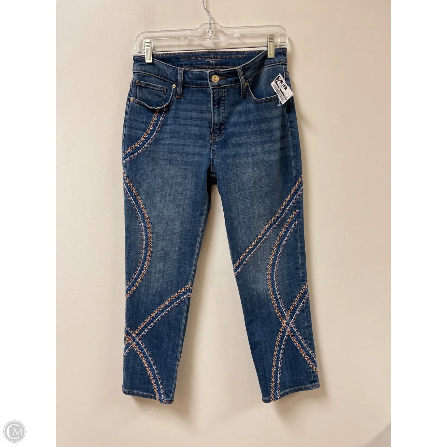 Jeans Skinny By Chicos In Blue Denim, Size: 2