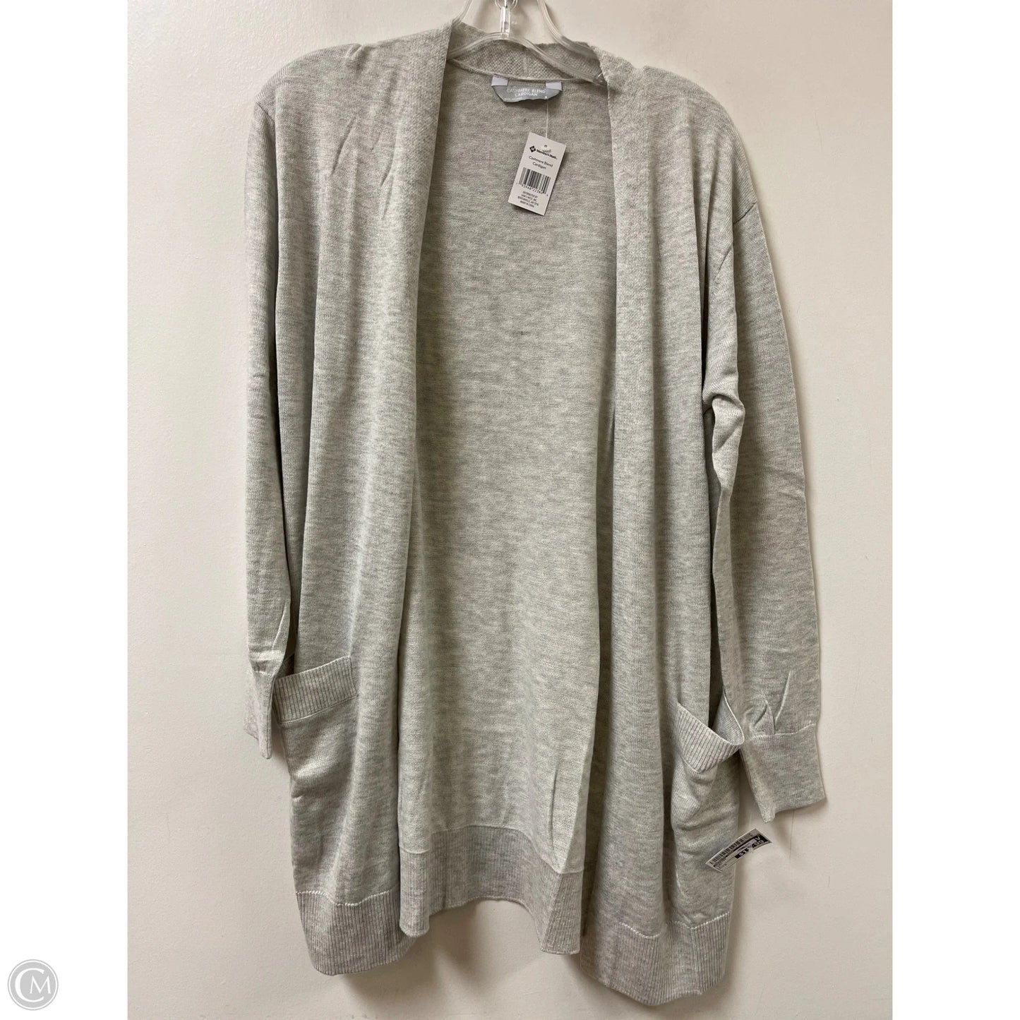 Sweater By Members Mark In Grey, Size: S