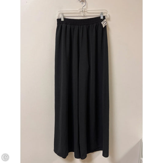 Pants Wide Leg By Zara In Black, Size: M