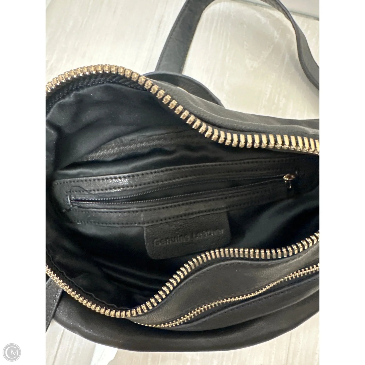 Belt Bag Leather By Clothes Mentor, Size: Large