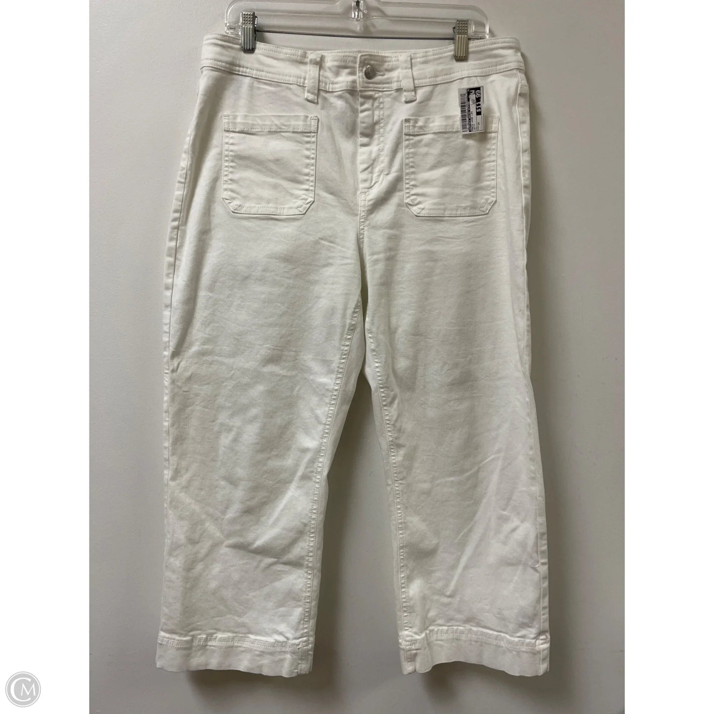 Pants Wide Leg By Buffalo David Bitton In White, Size: 14