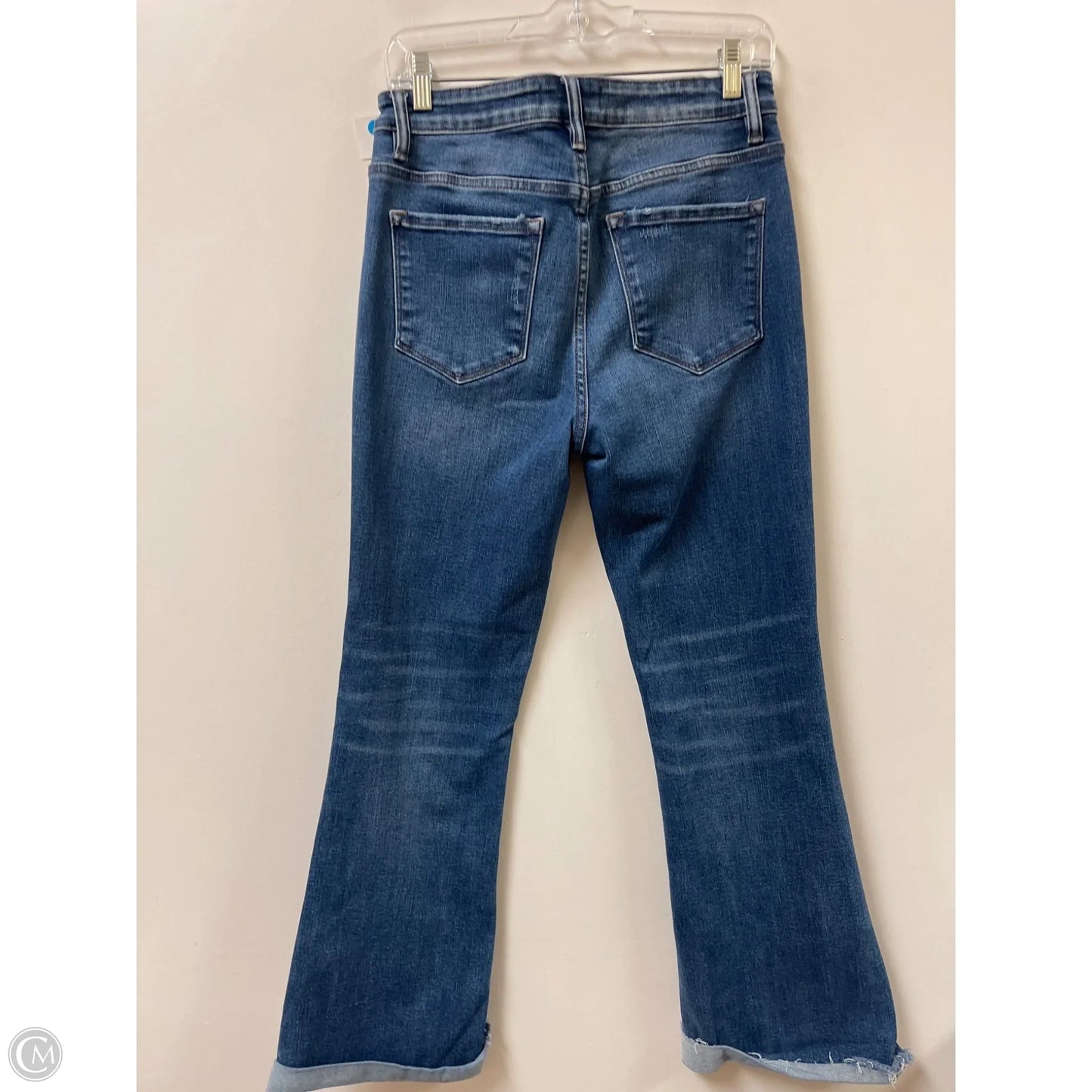Jeans Boot Cut By Vervet In Blue Denim, Size: 10