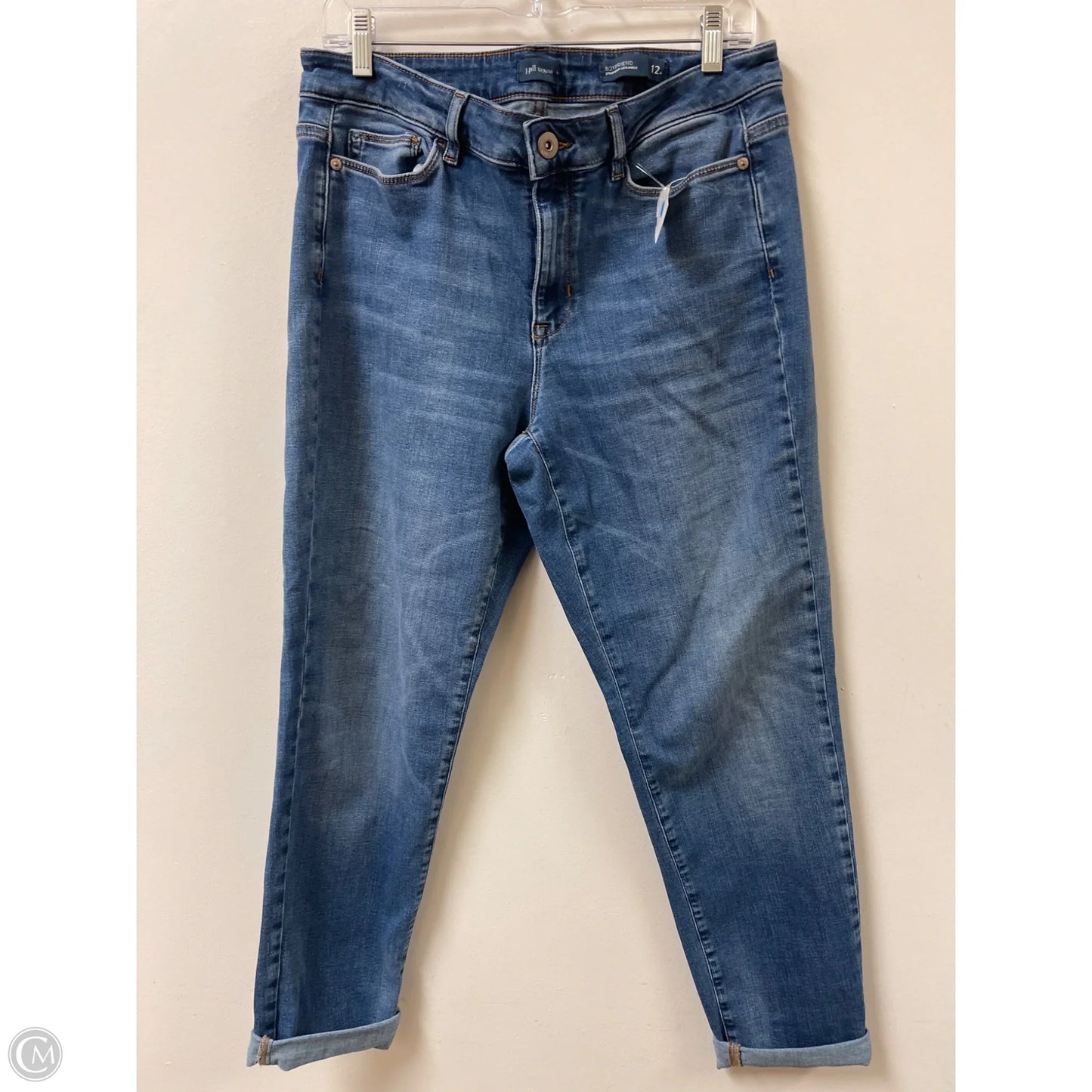 Jeans Skinny By J. Jill In Blue Denim, Size: 12