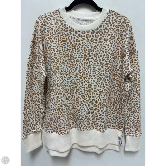 Sweater By Time And Tru In Animal Print, Size: S