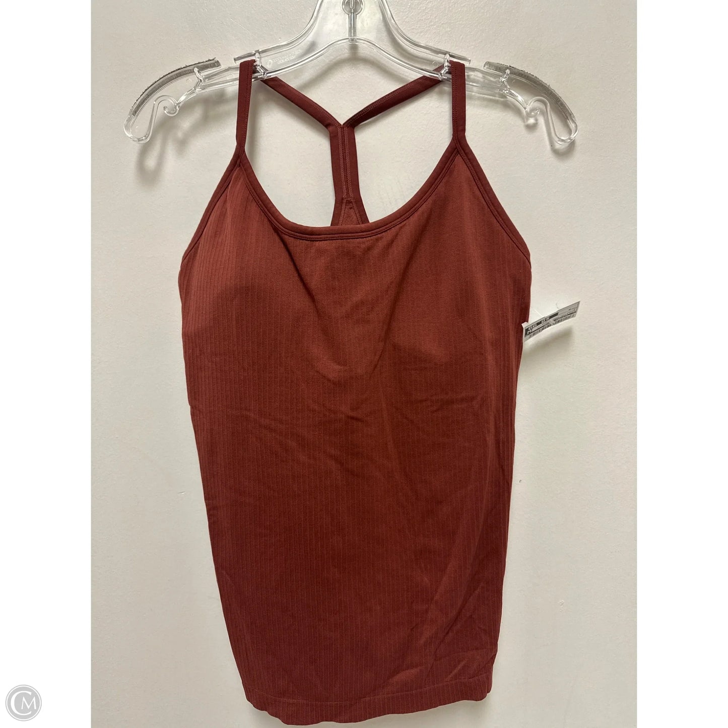 Athletic Tank Top By Clothes Mentor In Brown, Size: M