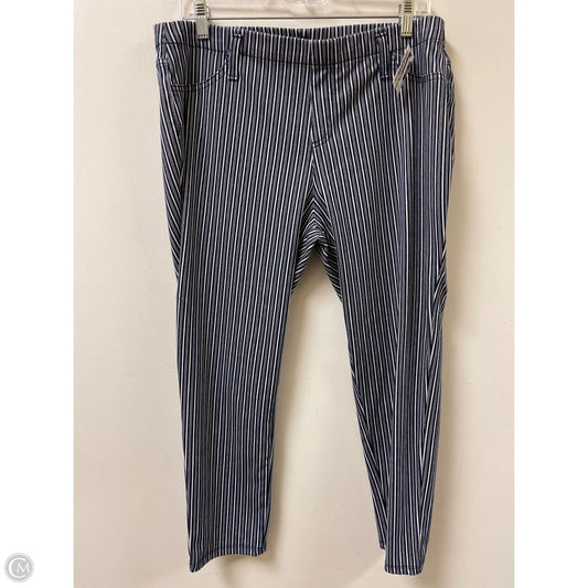Pants Leggings By Faded Glory In Blue, Size: L
