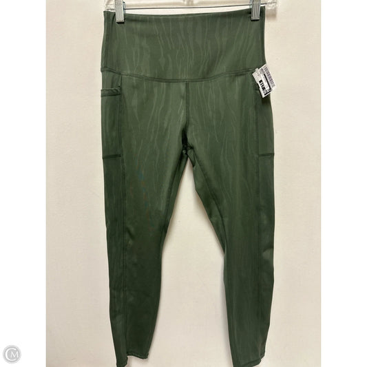 Athletic Leggings By Legend In Green, Size: M