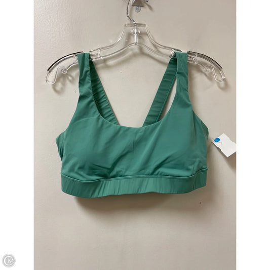 Athletic Bra By Vuori In Green, Size: L