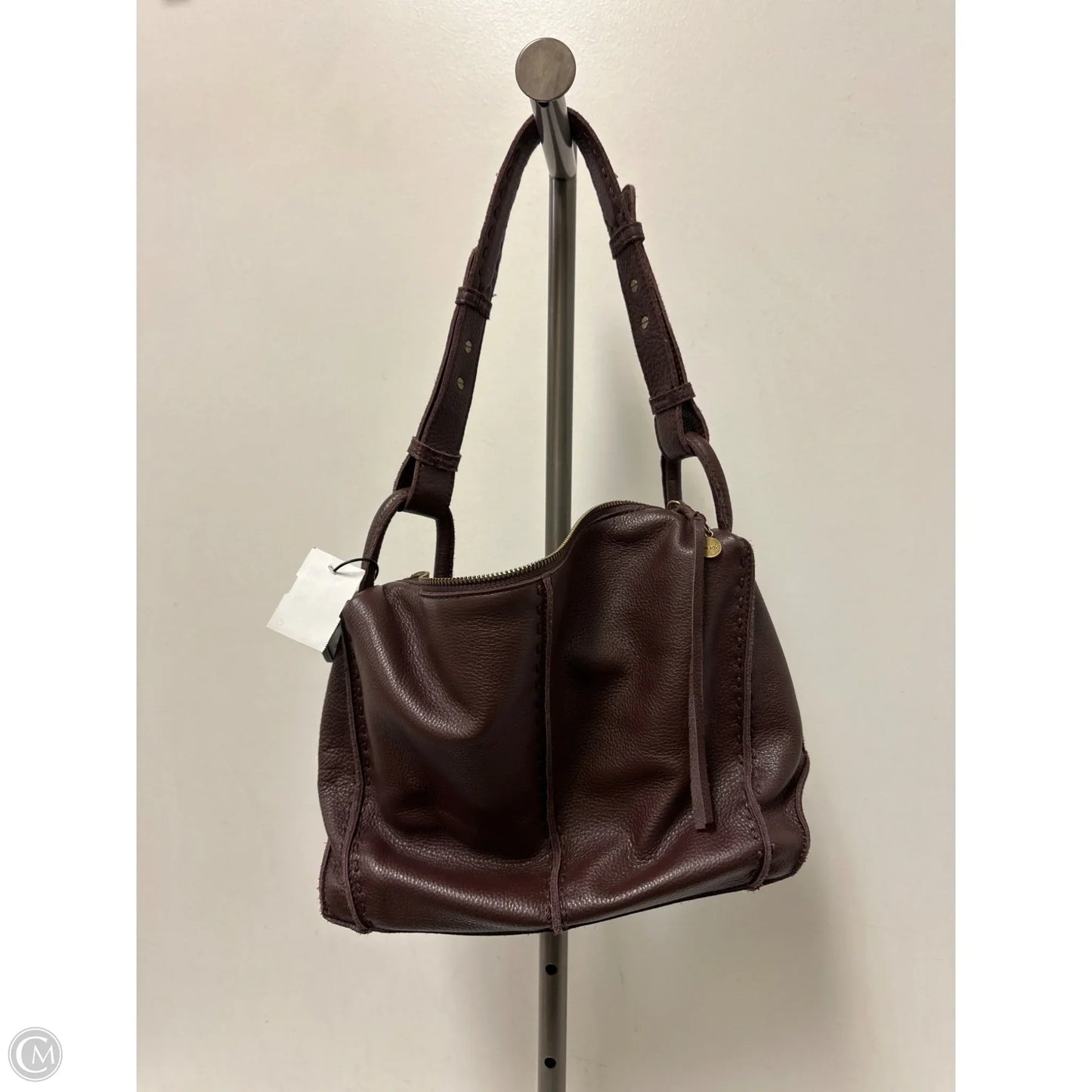 Handbag Leather By The Sak, Size: Medium