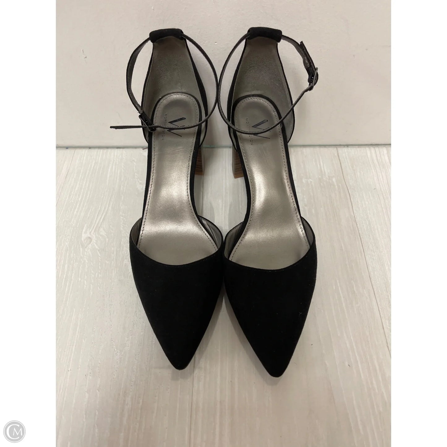 Shoes Heels Block By Worthington In Black, Size: 11