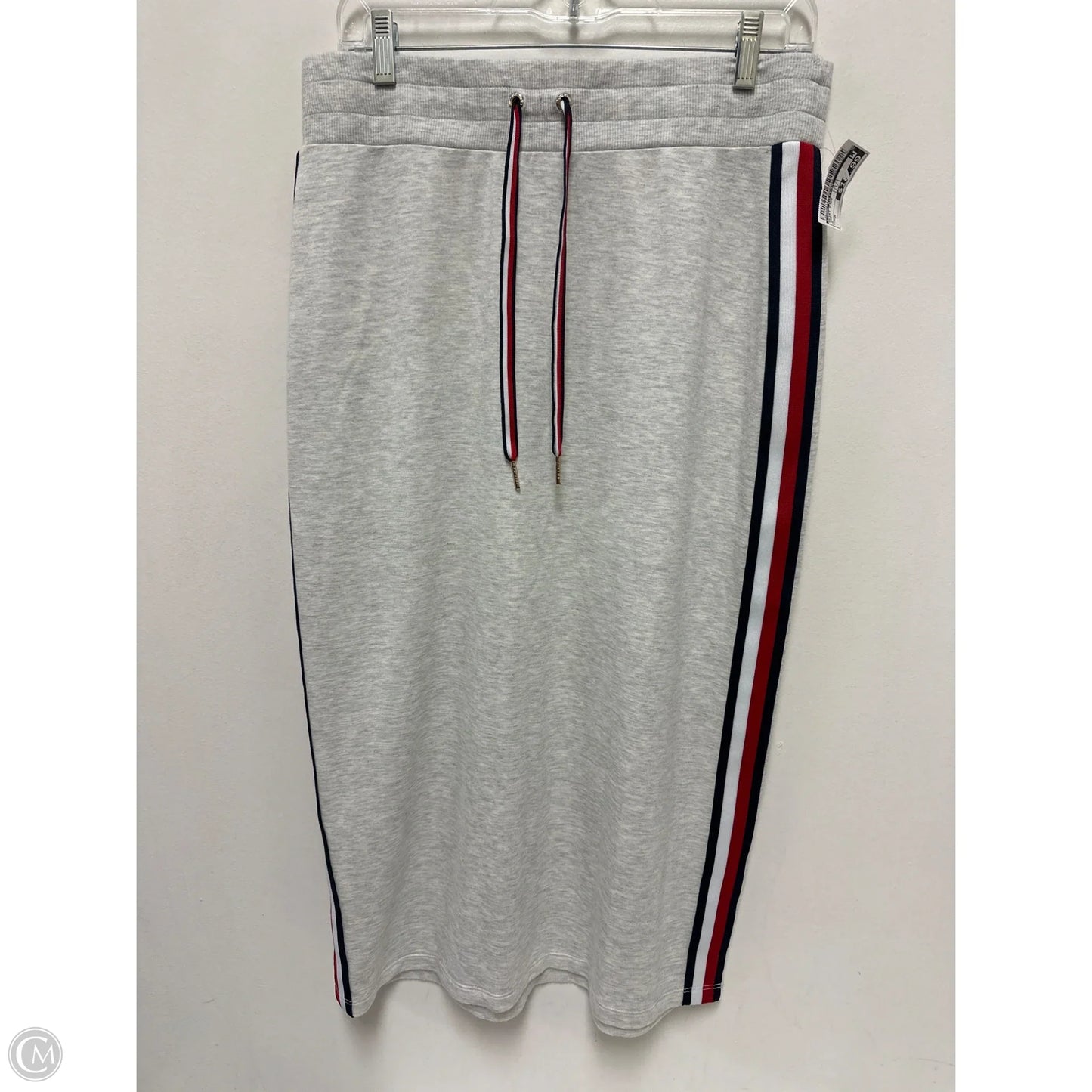 Skirt Midi By Tommy Hilfiger In Grey, Size: M