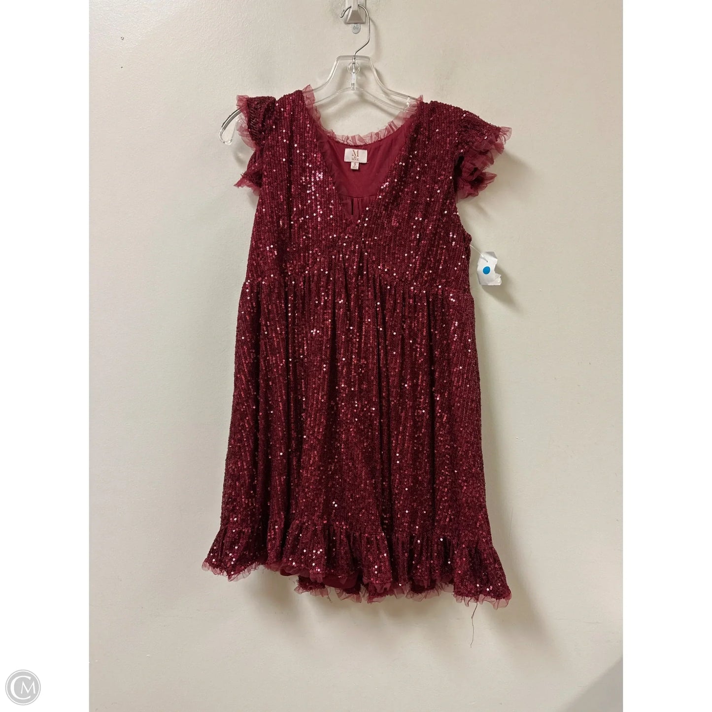 Dress Party Short By Clothes Mentor In Red, Size: S