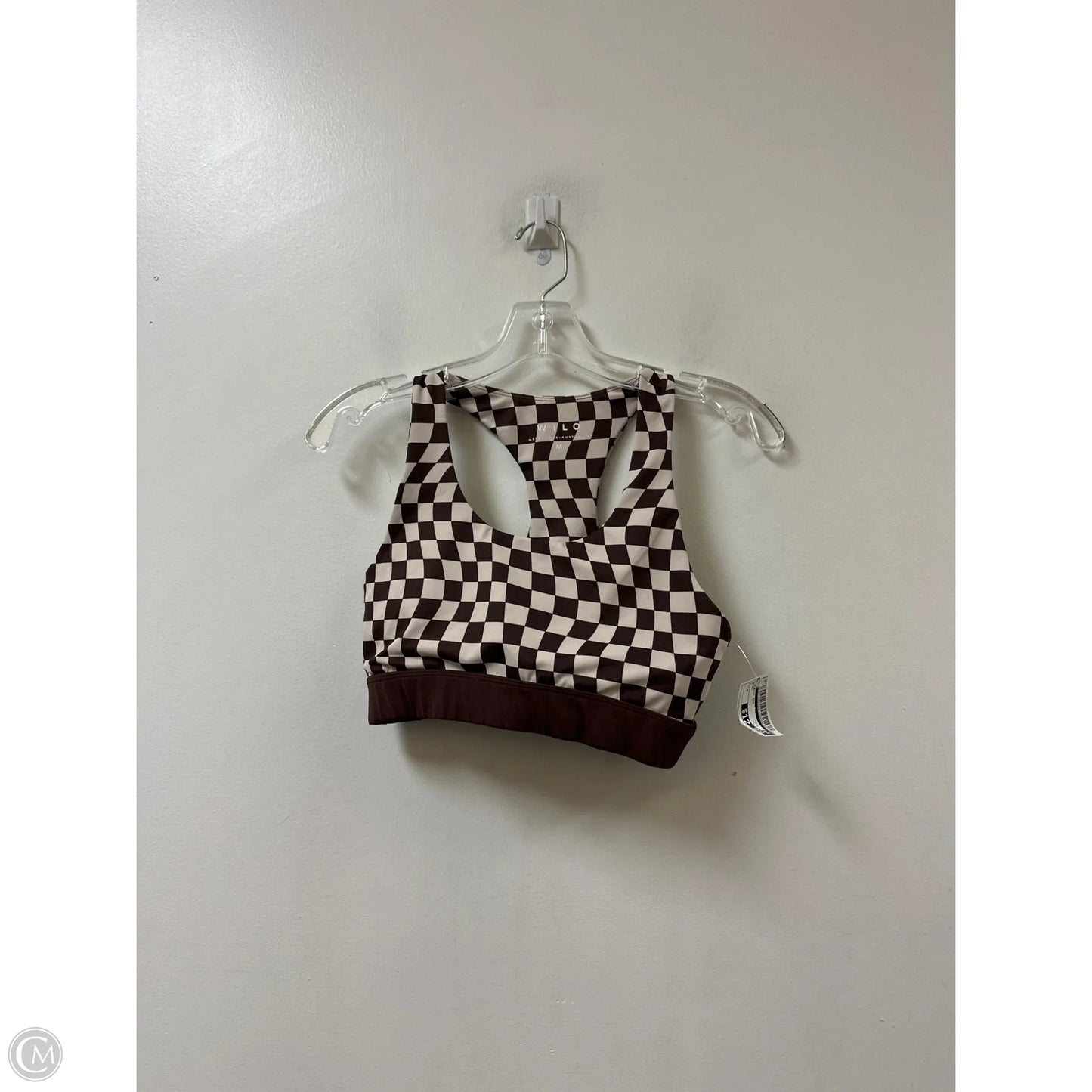 Athletic Bra By Wilo In Brown, Size: M