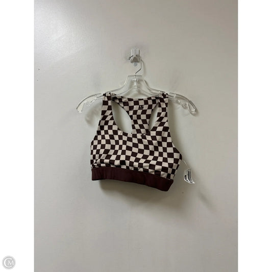 Athletic Bra By Wilo In Brown, Size: M