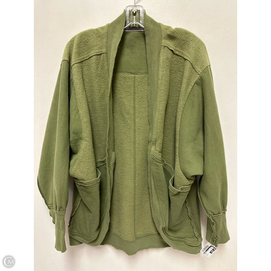 Sweater Cardigan By Pilcro In Green, Size: M