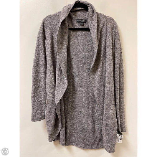 Sweater Cardigan By Barefoot Dreams In Grey, Size: S