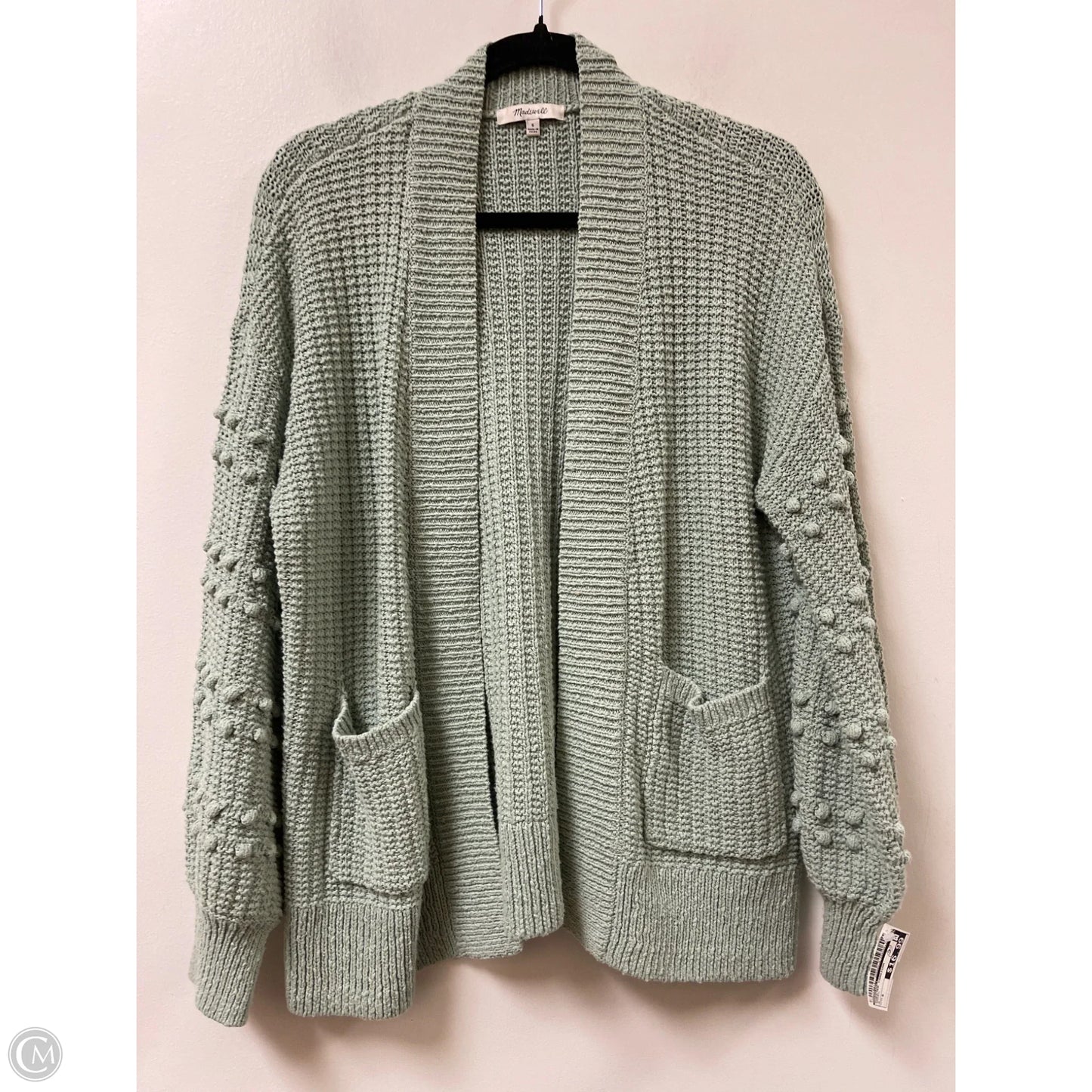 Sweater Cardigan By Madewell In Green, Size: S