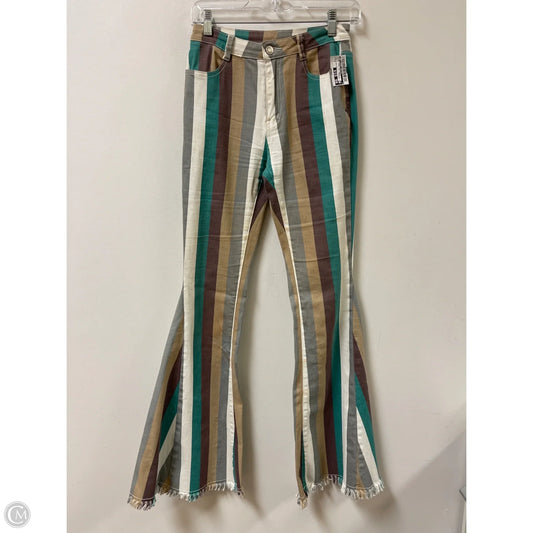 Jeans Wide Leg By Clothes Mentor In Multi-colored, Size: 6
