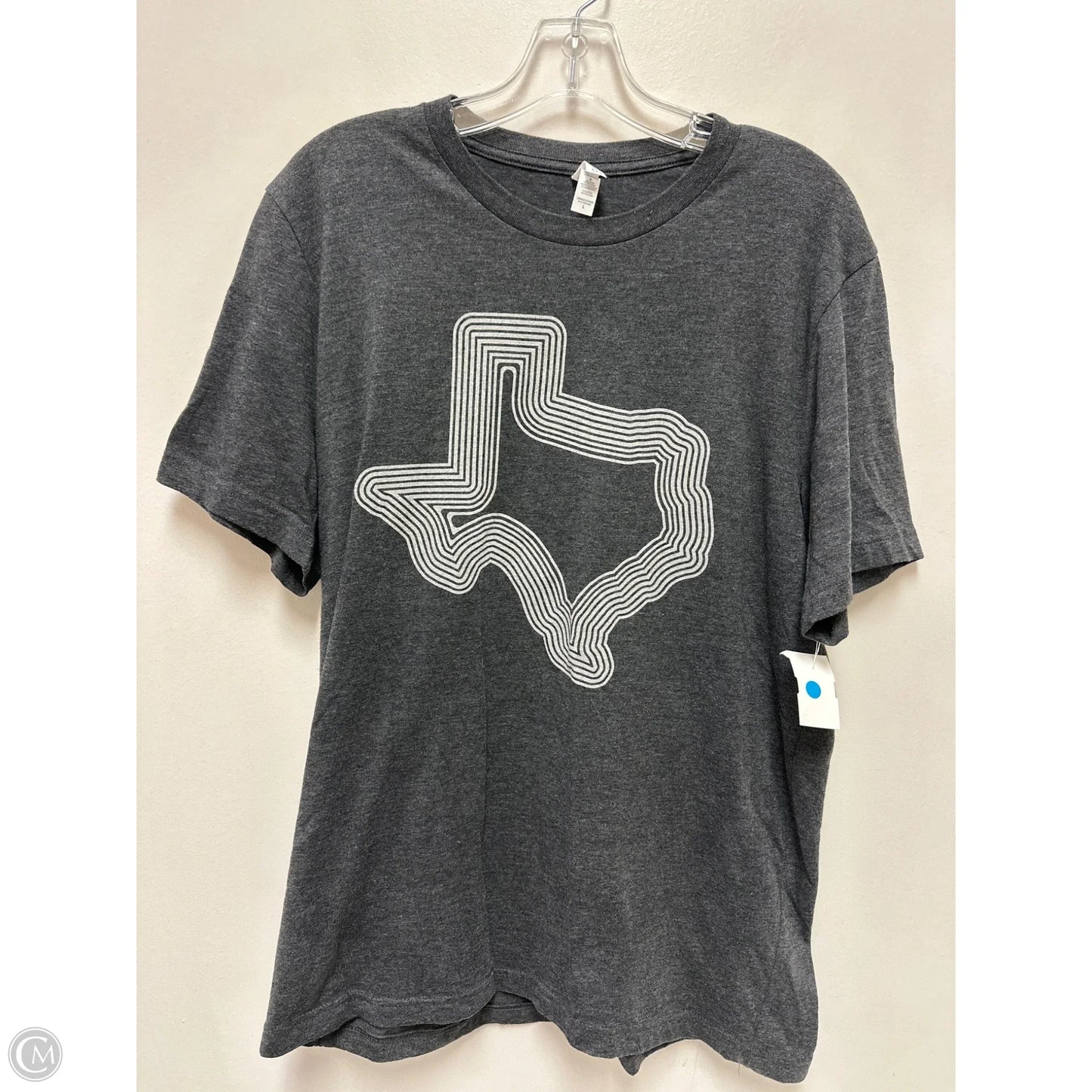 Top Short Sleeve By Canvasback In Grey, Size: L