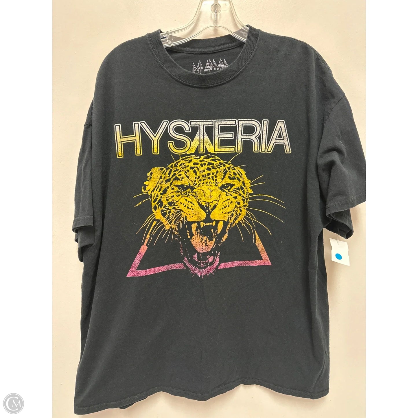 Top Short Sleeve By Clothes Mentor In Black, Size: Osfm