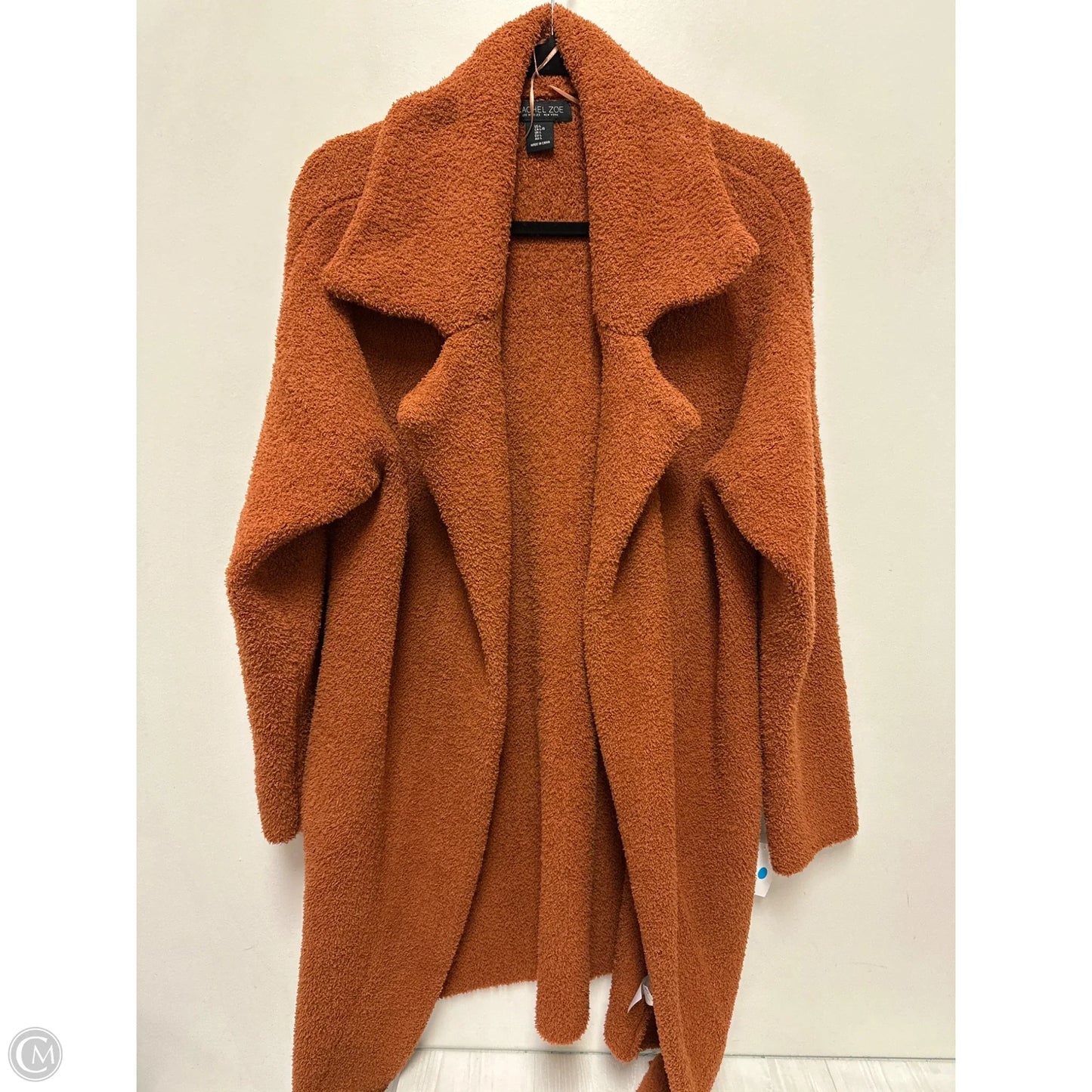 Sweater Cardigan By Rachel Zoe In Orange, Size: L
