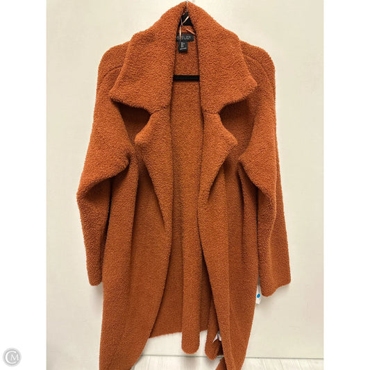 Sweater Cardigan By Rachel Zoe In Orange, Size: L